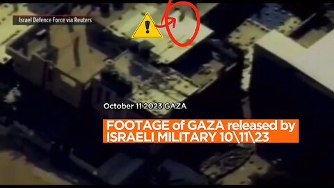 ISRAELI Military releases terrifying videos of GAZA 2023