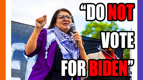 Rashida Talib Tells Democrats To NOT Vote For Biden