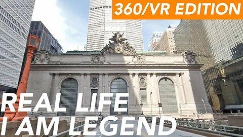 360° NEW YORK LOCKDOWN: Park Avenue to Grand Central Terminal