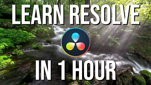 LEARN RESOLVE 16 IN 1 HOUR | Complete Tutorial for Beginners 2020