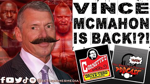 Vince McMahon is BACK with a Mustache | Clip from Pro Wrestling Podcast Podcast #vincemcmahon #wwe