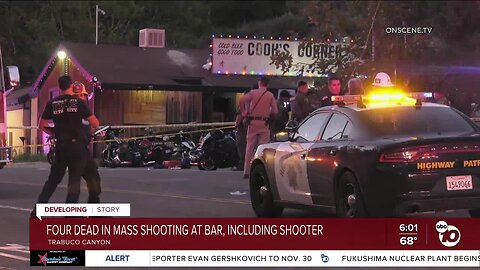 At least 4 dead in mass shooting at OC biker bar