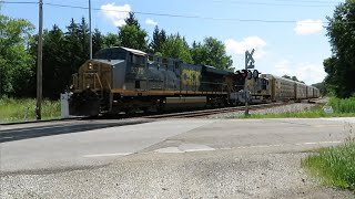 CSX Q217 Autorack Train Part 3 from Lodi, Ohio August 3, 2021