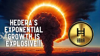 Hedera's EXPONENTIAL Growth Is EXPLOSIVE!!!