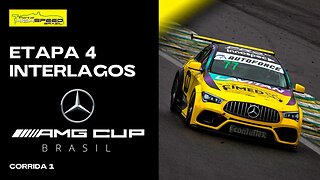 🔴 AMG CUP BRASIL | Corrida 1 | 4ª Etapa 2023 - Interlagos (SP) | Ao Vivo