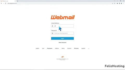 How to Access your Email Account from cPanel Webmail with FelizHosting