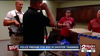 Police prepare for rise in shooter trainings