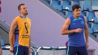 Harry Kane and England train day before Qatar 2022 World Cup OPENER v Iran