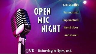 Open Mic Night with Bishop James Long, D. Min