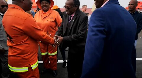 SOUTH AFRICA - Johannesburg - Reopening of the M2 Motorway (Video) (ypt)