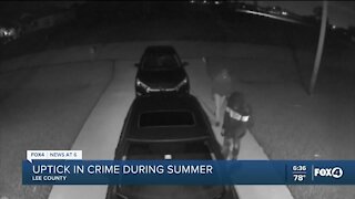 Lee deputies say crime increases during the Summer
