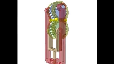 3359 Rotation to translation mechanism 1