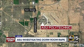 ASU police investigating dorm room rape