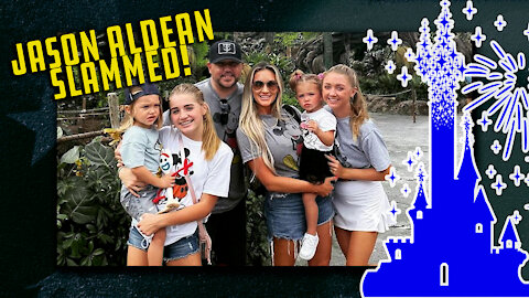 PC Mob Attacks Jason Aldean and Family For Taking a Photo at Disney World Without a Mask