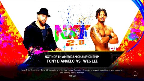 NXT Tony D'Angelo vs Wes Lee for the NXT North American Championship