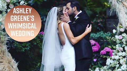 Ashley Greene posts first pics from her wedding