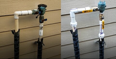 Replace backflow preventer - the smart way
