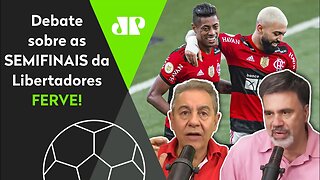 "Foi MELHOR! O Flamengo poderia decretar um VEXAME ao Fluminense!" Debate sobre Libertadores FERVE!