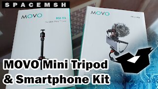 MOVO Mini Tripod and Smartphone Video Kit Unboxing and Overview