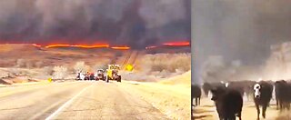 MASSIVE WILDFIRE DOUBLES IN SIZE MULTIPLE TOWNS EVACUATED*MAMMOTH WEAPON SHIPMENT*WW3 ALREADY WON?