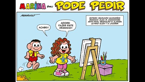 Marina em-Pode pedir | Gibis do Rapha 2