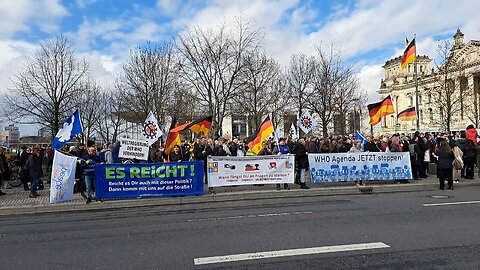 23.03.2024 Demo - Pandemievertrag und WHO-Machtübernahme Stoppen! - Berlin