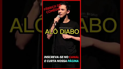 alô diabo 😈😂😂😂😂😂 #comediastandup #comedia #humor