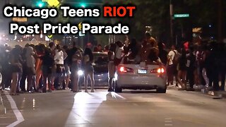 Flash Mob DESTROYS Chicago Neighborhood