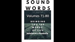 Sound Words, Jehoiakim's Penknife