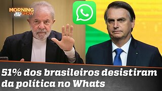 Desistiu da política no Whats? Você não está só