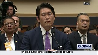 Former Special Counsel Hur Testifies on Biden Classified Documents Report, Part 1