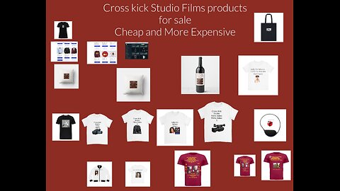Cross kick Studio Films Products for sales