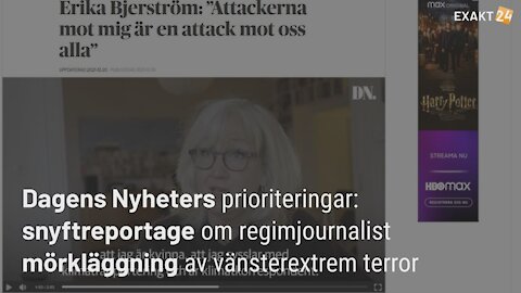 DN gör snyftreportage om kritik mot SVT-journalist – mörkar när oppositionell journalist attackeras