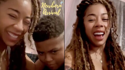 Keyshia Cole Explains To Son DJ Why She Has More IG Followers Than Him! 😂