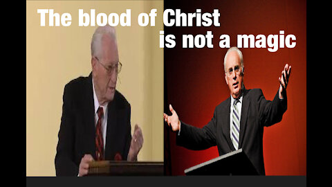 a preacher vs. John MacArthur on the blood of Christ