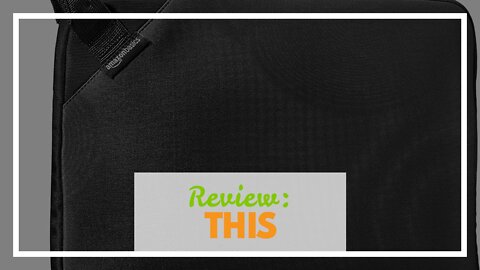 Review: Sponsored Ad - Amazon Basics 11.6" Urban Laptop Sleeve Case - Black