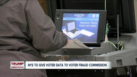 NY will give some voter data to Trump voter fraud commission