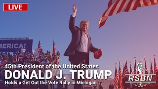 LIVE REPLAY: President Trump Holds a Rally in Waterford Township, MI - 2/17/24