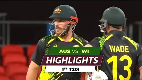 Australia vs West Indies 1st Highlights match full 5otc 2022