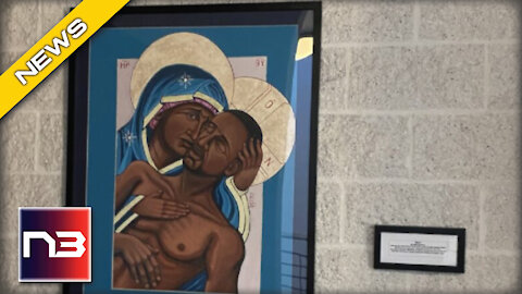 Students Outraged As Painting of George Floyd as Jesus Christ Displayed At University