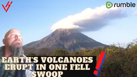 What If All of the Volcanoes on Earth Erupted at Once?