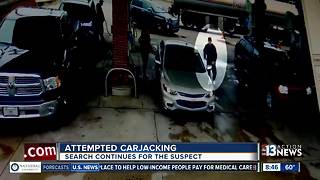 Brazen attempted carjacking caught on camera