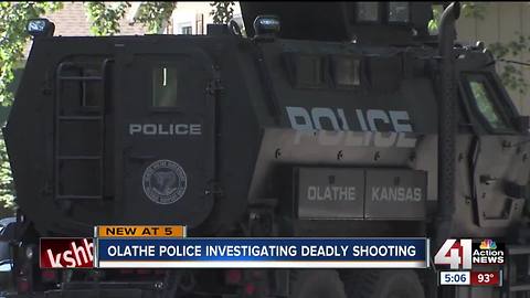 Olathe police investigating overnight homicide