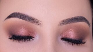 Soft Smokey Bronze Eye Makeup Tutorial | Soft Glam