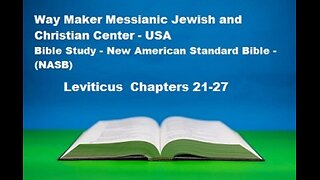 Bible Study - New American Standard Bible - NASB - Leviticus 21-27