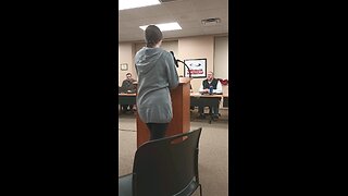 Teacher Makes Public Comment in Support of Keeping Inappropriate Books in Schools