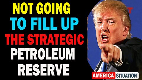 X22 Dave Report! The Biden Administration Is Not Going To Fill Up The Strategic Petroleum Reserve