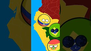 Eliminating South American countries Part 1 #animation #internetmeme #minecraft #animationmeme #1m