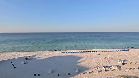 🏖️ Panama City Beach - Gulf/Beach View from Condo Balcony 🌅