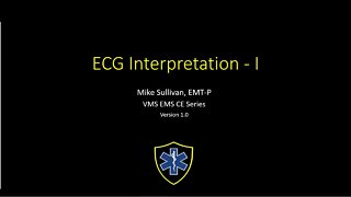 ECG 1 - Introduction to ECG Monitoring